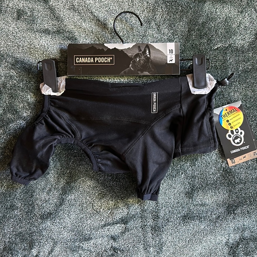 Canada Pooch thermal layer onesie
